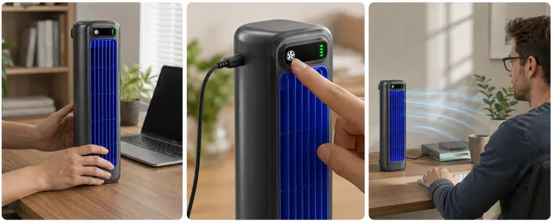 Trois étapes simples pour une fraîcheur instantanée